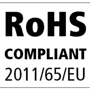 Logo : conforme à la directive européenne RoHs2 | © CRB Analyse Service GmbH